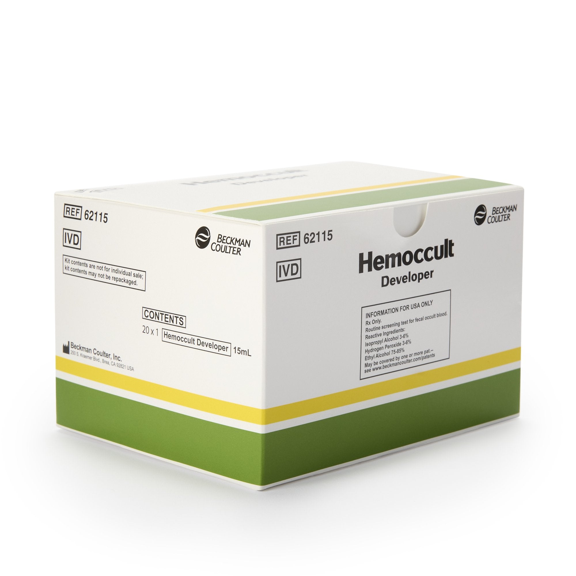 Hemoccult® Developer Solution, Fecal Occult Blood Test