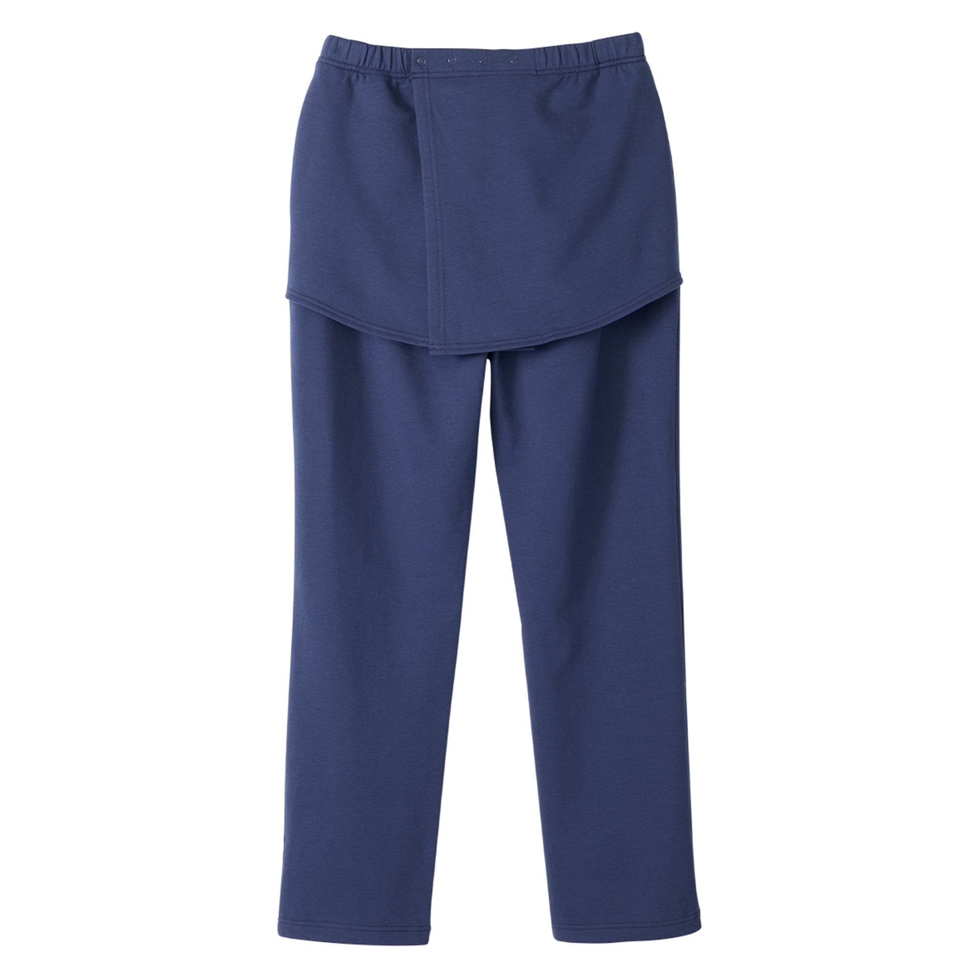 Adaptive Pants Silverts® Open Back 2X-Large Navy Blue Male