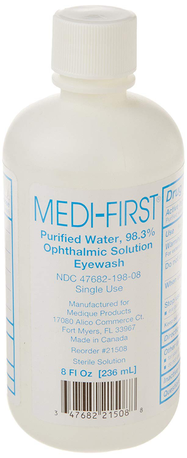 Eye Wash Medi-First® 8 oz. Eye Drops