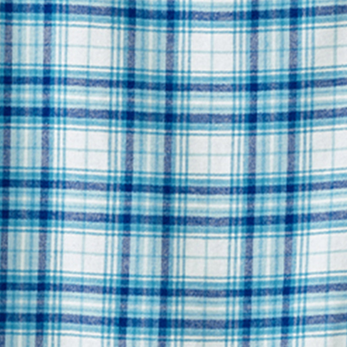 Silverts® Shoulder Snap Patient Exam Gown, 2X-Large, Turquoise Plaid