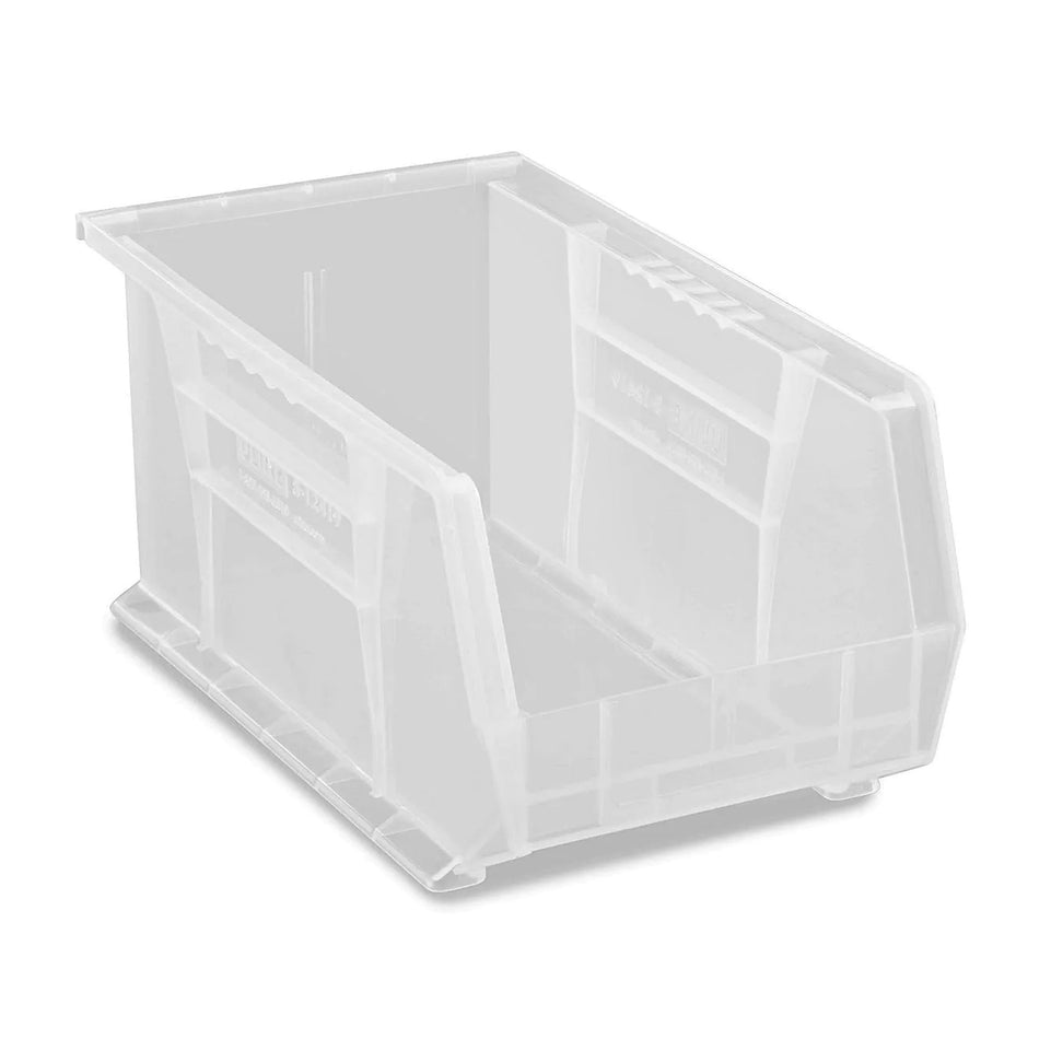 Stackable Storage Bin Uline® Clear Plastic 7 X 8 X 15 Inch