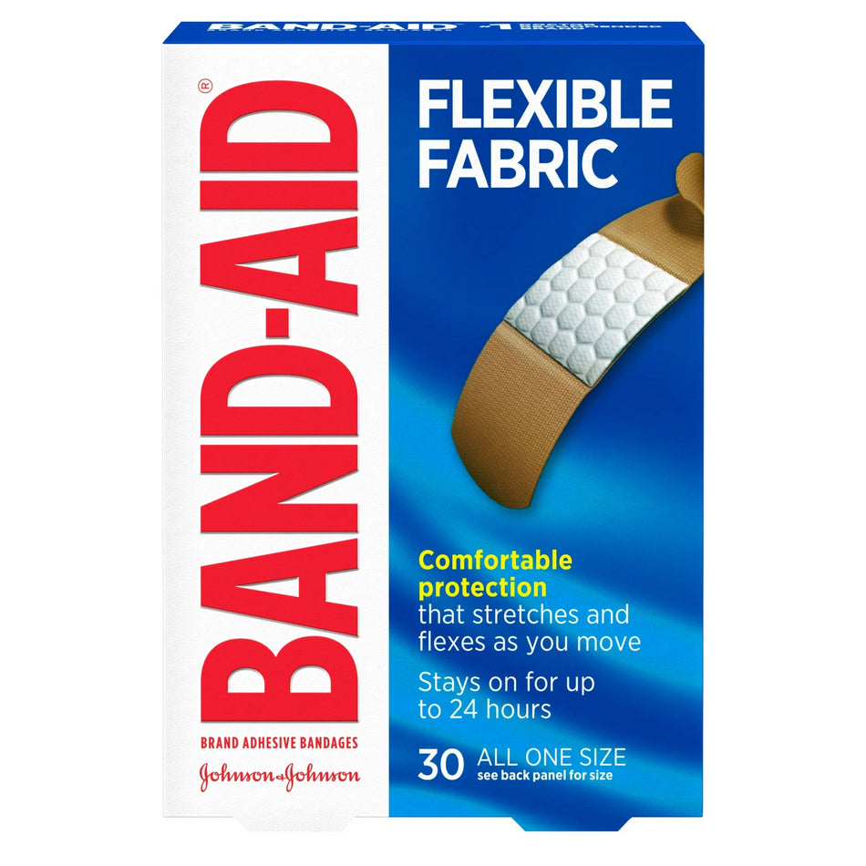 Adhesive Strip Band-Aid® Flexible Fabric 3/4 X 3 Inch Fabric Rectangle Tan Sterile