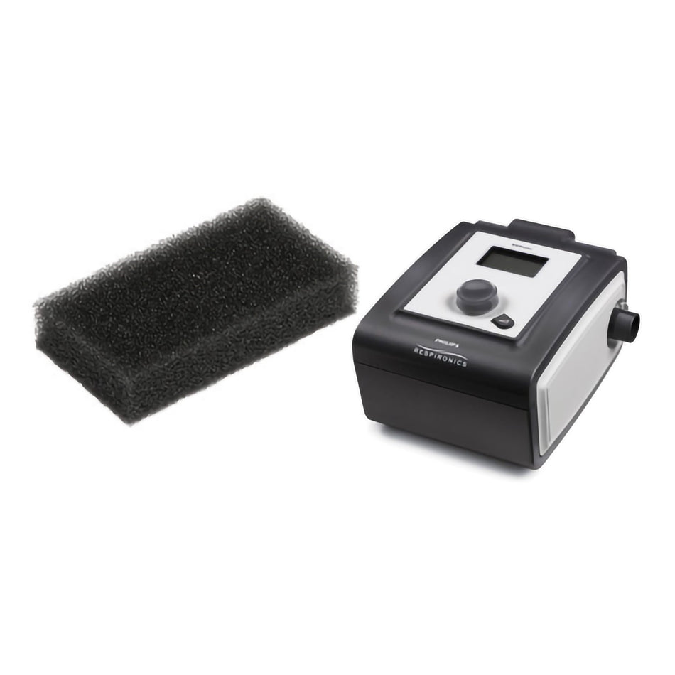 CPAP Filter Foam Reusable 2 per Pack Black No Tab