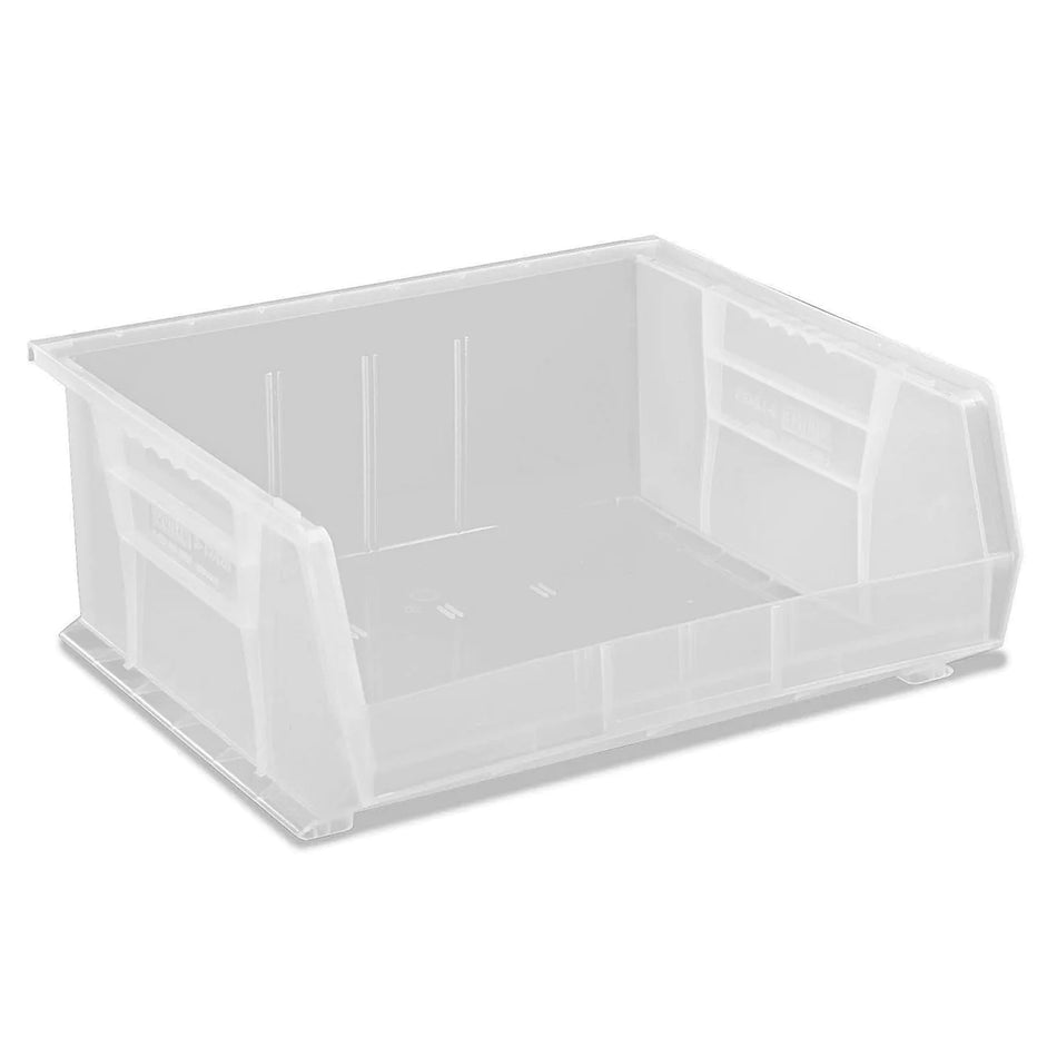 Stackable Storage Bin Uline® Clear Plastic 7 X 15 X 16-1/2 Inch