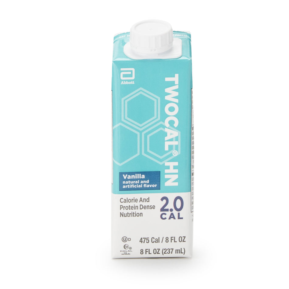 Oral Supplement TwoCal® HN Vanilla Flavor Liquid 8 oz. Reclosable Carton