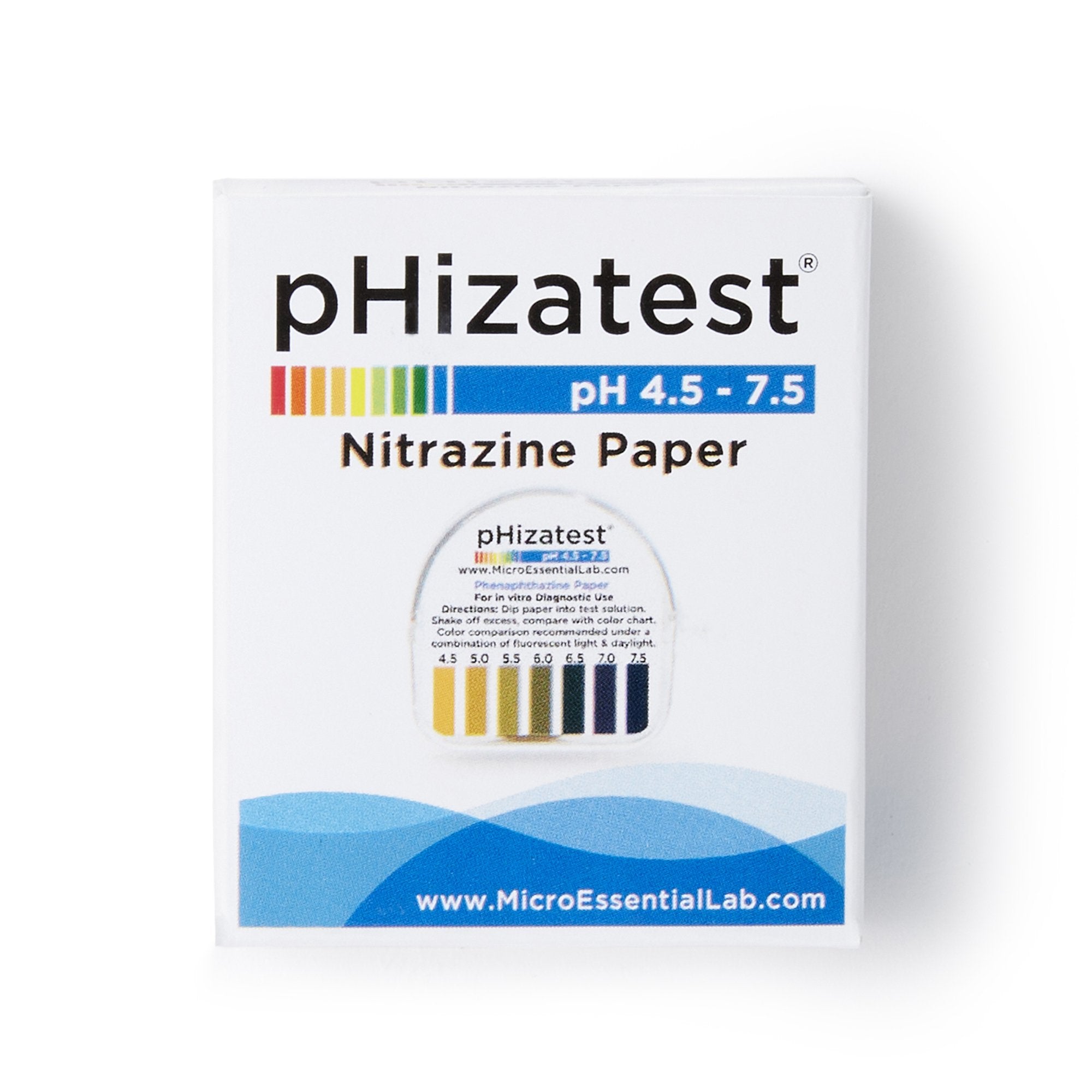 pHizatest® Vaginal pH Test Paper in Dispenser, ¼ Inch x 15 Foot