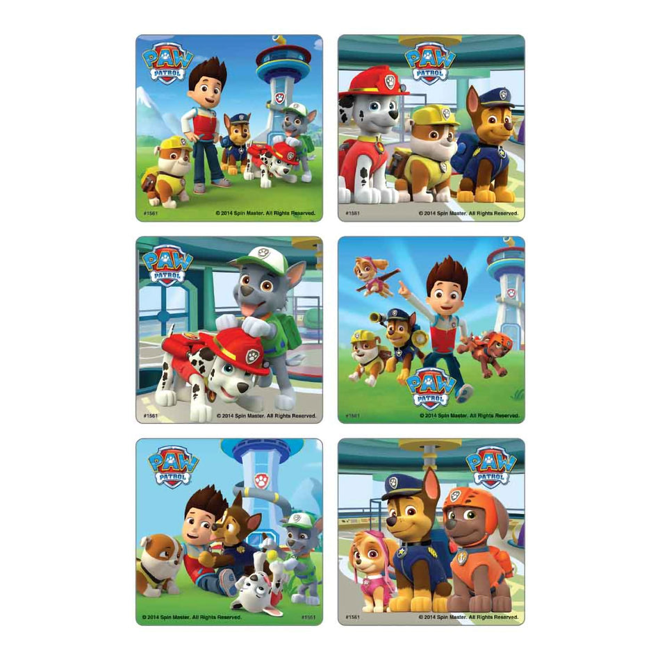 Sticker Disney® 75 per Roll PAW Patrol Scenes 2-1/2 X 2-1/2 Inch - Nurse's Station and Office Supplies>Stickers and Colori...