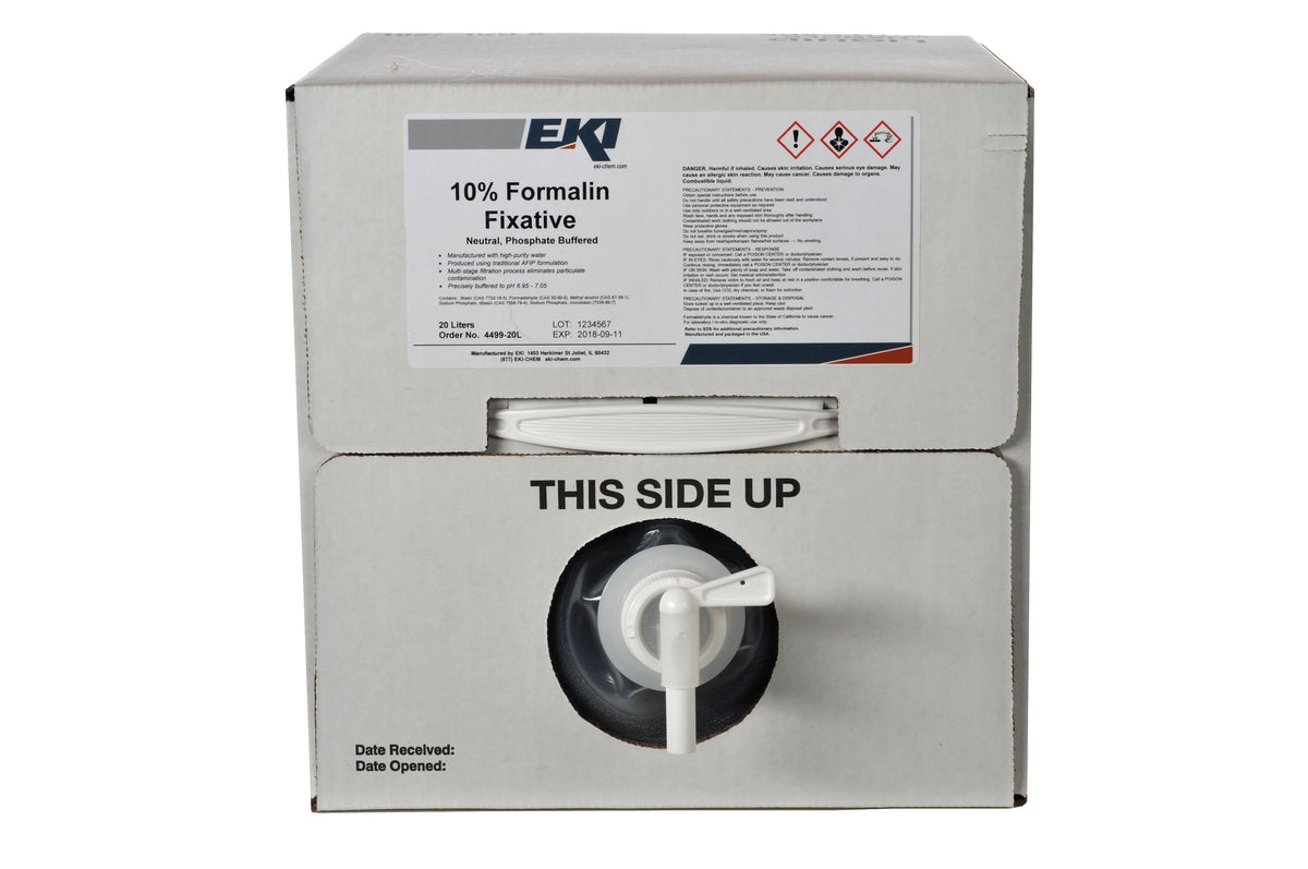 Histology Reagent Neutral Phosphate Buffered Formalin Fixative 10% 20 Liter - Clinical Laboratory>Chemicals and Solutions...