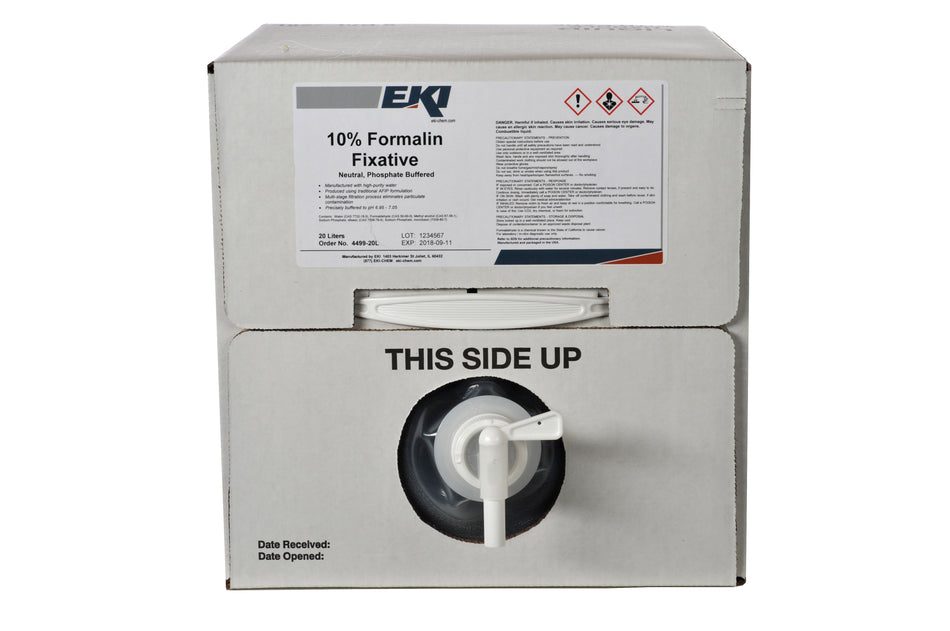Histology Reagent Neutral Phosphate Buffered Formalin Fixative 10% 20 Liter - Clinical Laboratory>Chemicals and Solutions...