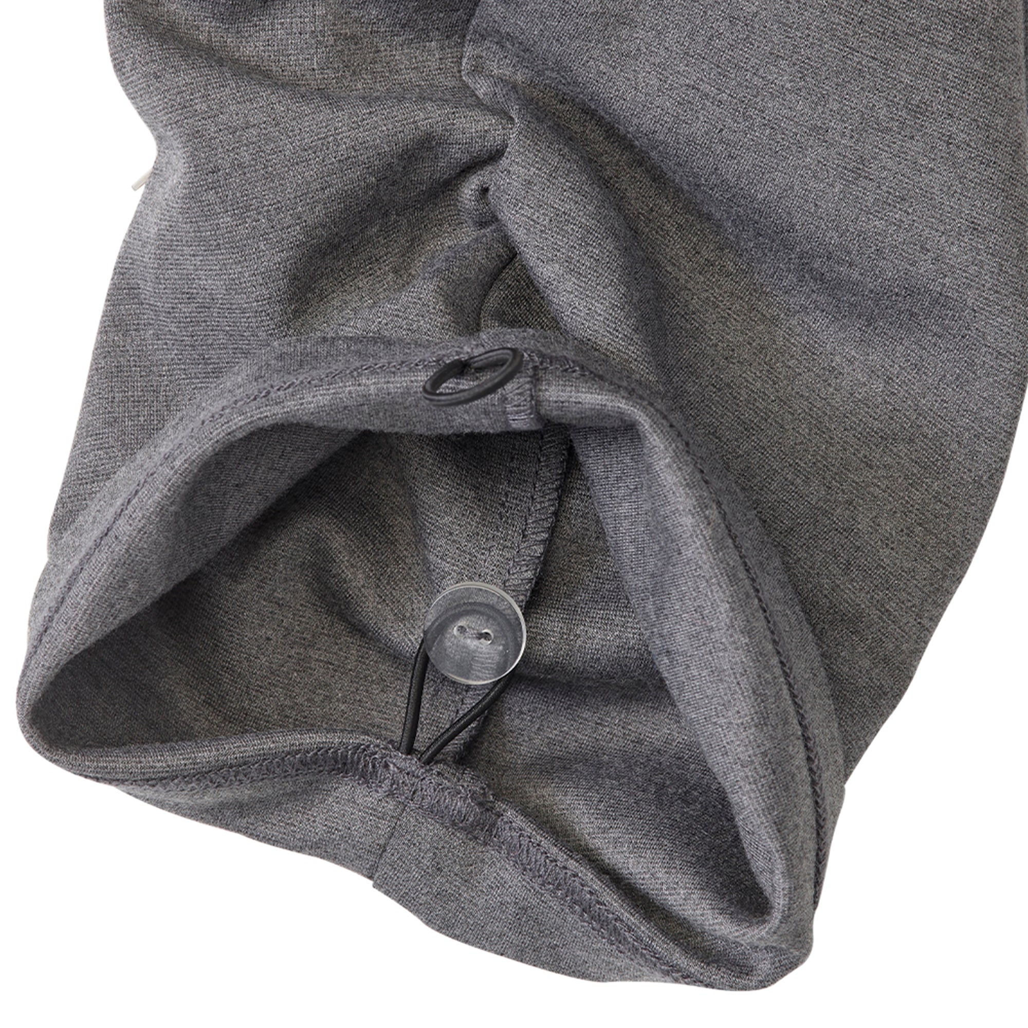 Silverts® Women's Open Back Soft Knit Pant, Heather Gray, Large