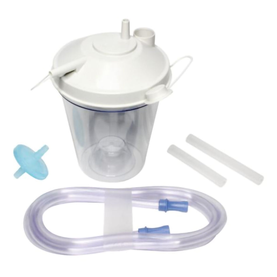 Suction Canister Kit 800 mL Sealing Lid - Drainage and Suction>Suction Canisters and Liners - Sunset Healthcare
