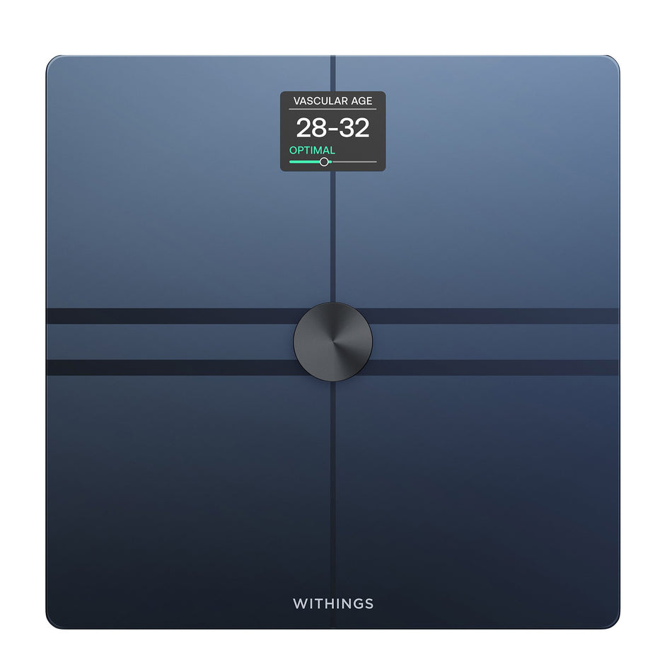 Total Body Composition Analyzer Step On Withings Digital Display 5 -> 200kg (9 -> 440lb) Black
