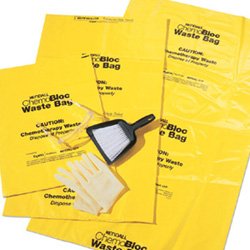 Chemotherapy Waste Bag ChemoPlus™ ChemoPlus / Chemo Soft Waste Bag 20 gal. Yellow - Housekeeping>Bags>Biohazard Bags - Car...