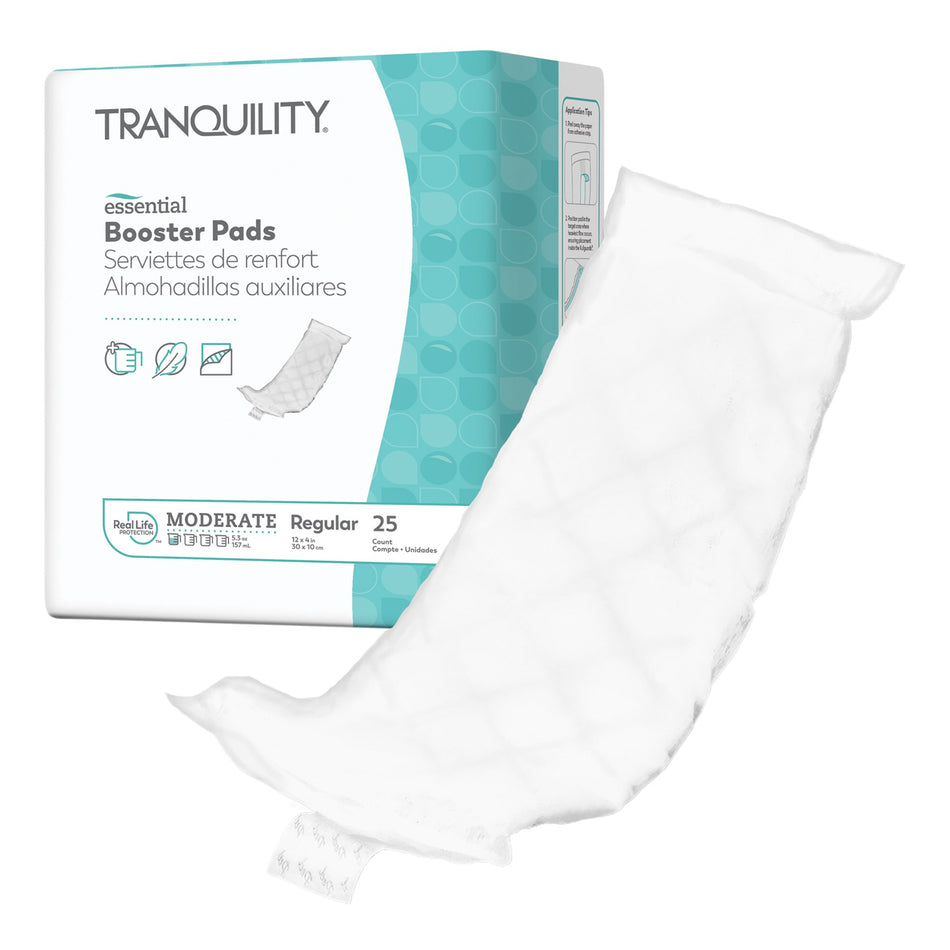 Booster Pad Tranquility® Essential 12 X 14 Inch Moderate Absorbency Super Absorbent Core Regular