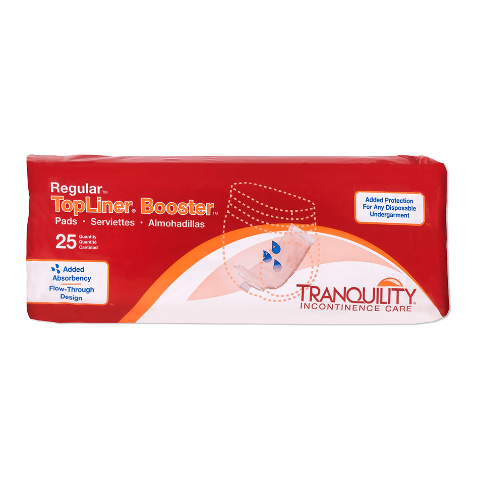 Booster Pad Tranquility® TopLiner™ 4 X 14 Inch Heavy Absorbency Super Absorbent Core Regular