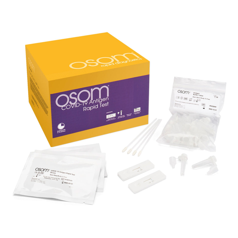 OSOM® COVID-19 Antigen Respiratory Test Kit