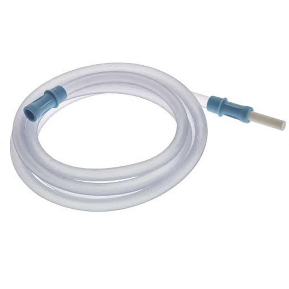 Suction Tubing AMSure® Clear 1/4 Inch I.D. 10 Foot Length Non-Conductive Plastic Sterile