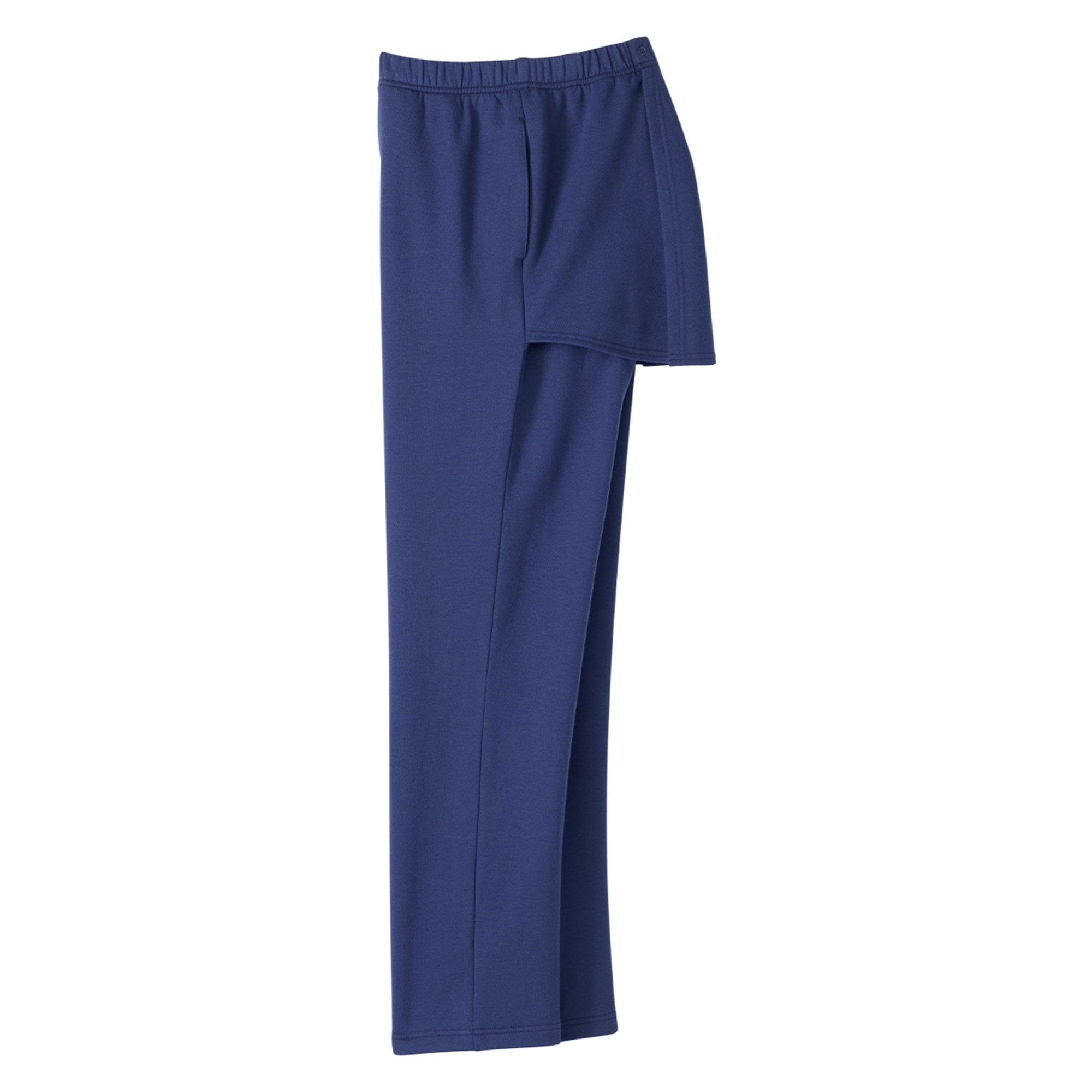 Adaptive Pants Silverts® Open Back 2X-Large Navy Blue Male