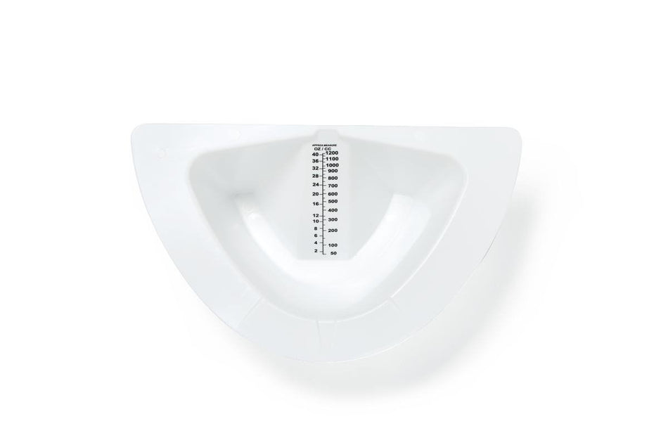 Commode Specimen Collector 1,200 mL (40.6 oz.) Without Closure Unprinted NonSterile