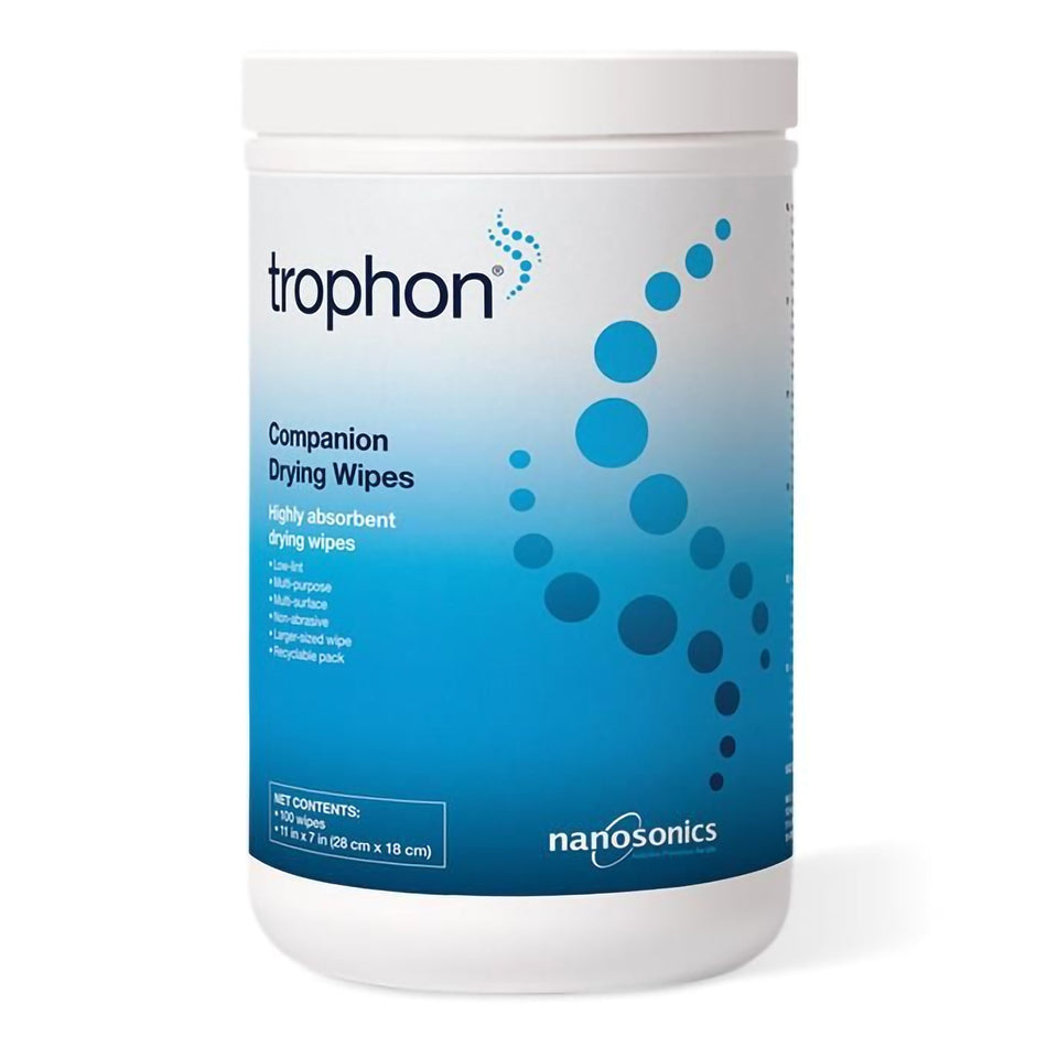 Drying Wipe trophon 100 Count For trophon®2 Ultrasound Probe