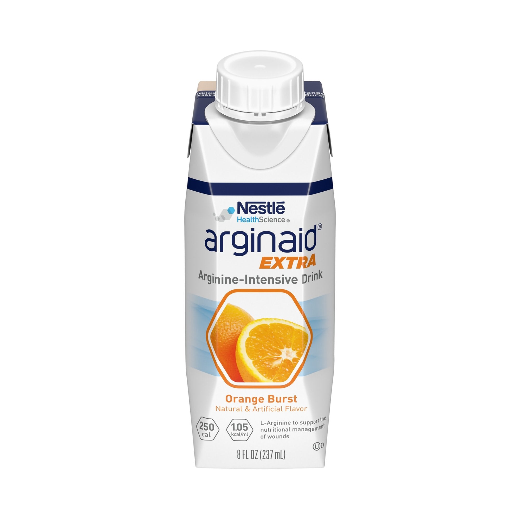 Arginaid Extra® Orange Arginine-Intensive Drink, 8-ounce carton