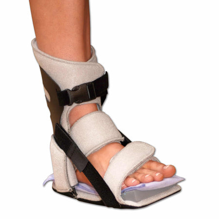 Plantar Fasciitis Night Splint with Ice Pack Nice Stretch® Original with Polar Ice® Large Buckle / Hook and Loop Closure Male 9 to 11 / Female 10 to 12 Left or Right Foot