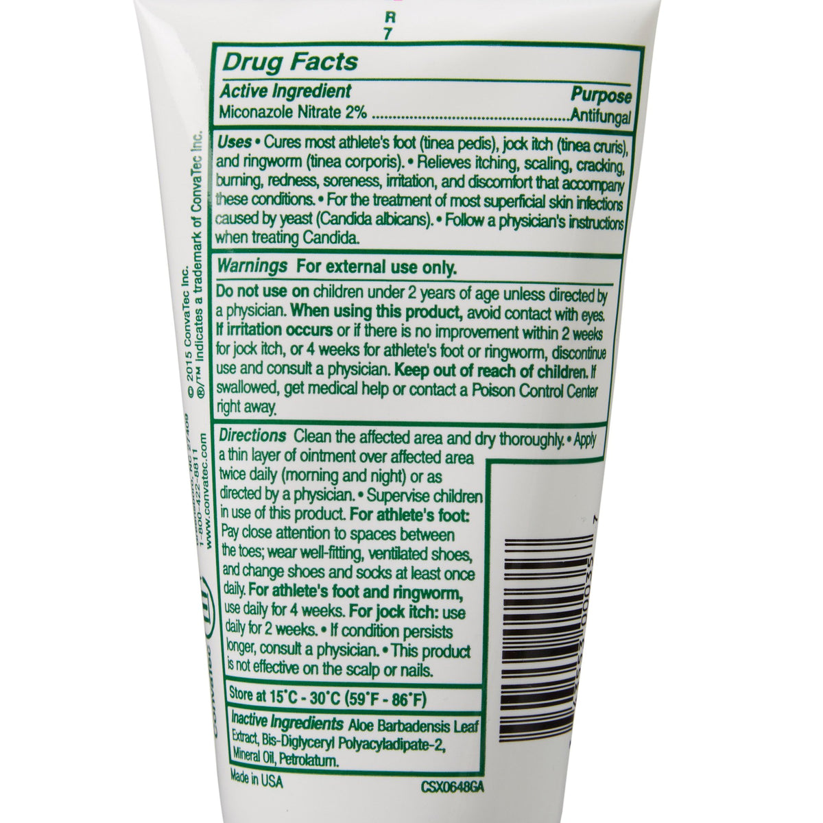 Aloe Vesta® Miconazole Nitrate Antifungal, 5-ounce Tube