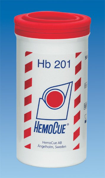 HemoCue® Hb 201 Hematology Reagent Microcuvette for use with HemoCue Photometers