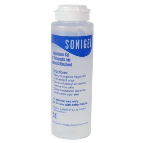 Ultrasound Gel Sonigel™ Medium Viscosity 8.5 oz. Bottle NonSterile
