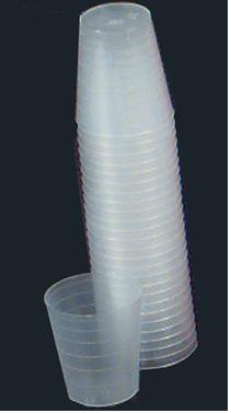 Medicine Cup Narrow 1 oz. Clear Plastic Disposable