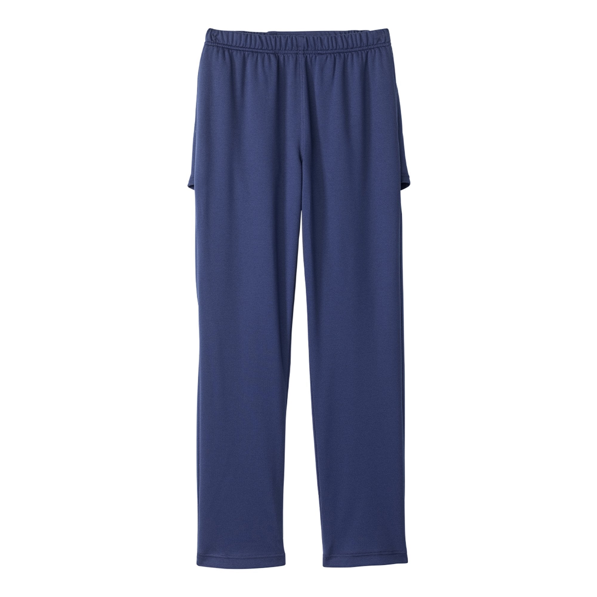 Silverts® Women's Open Back Soft Knit Pant, Navy Blue, Medium
