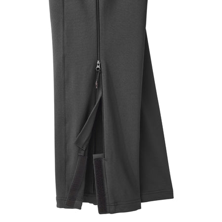 Silverts® Men's Easy Touch Side Zip Pant with Catheter Access, Black, Large