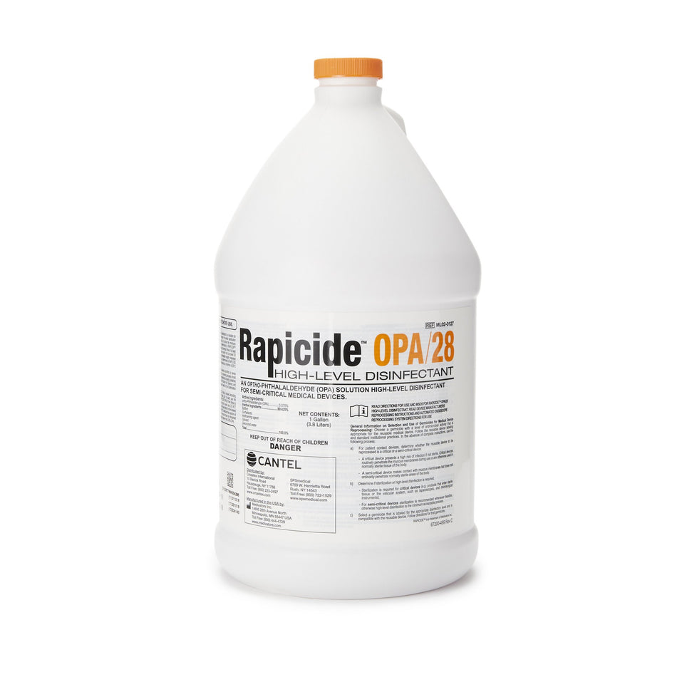 OPA High-Level Disinfectant Rapicide™ OPA/28 RTU Liquid 1 gal. Jug Reusable
