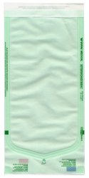 Sterilization Pouch Steriking® Ethylene Oxide (EO) Gas / Steam 5 X 10-1/2 Inch Transparent / White Self Seal Paper / Film