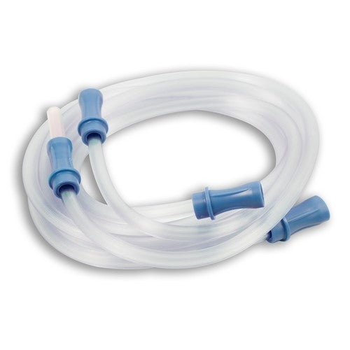 Suction Tubing Kit Dynarex Resp-O2™ Clear 3/16 Inch I.D. 1-1/2 Foot Length / 6 Foot Length Non-Conductive Plastic NonSterile