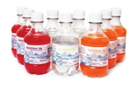 Glucose Tolerance Beverage GlucoCrush™ Orange 100 Gram Pregnant Women 10 oz. per Bottle