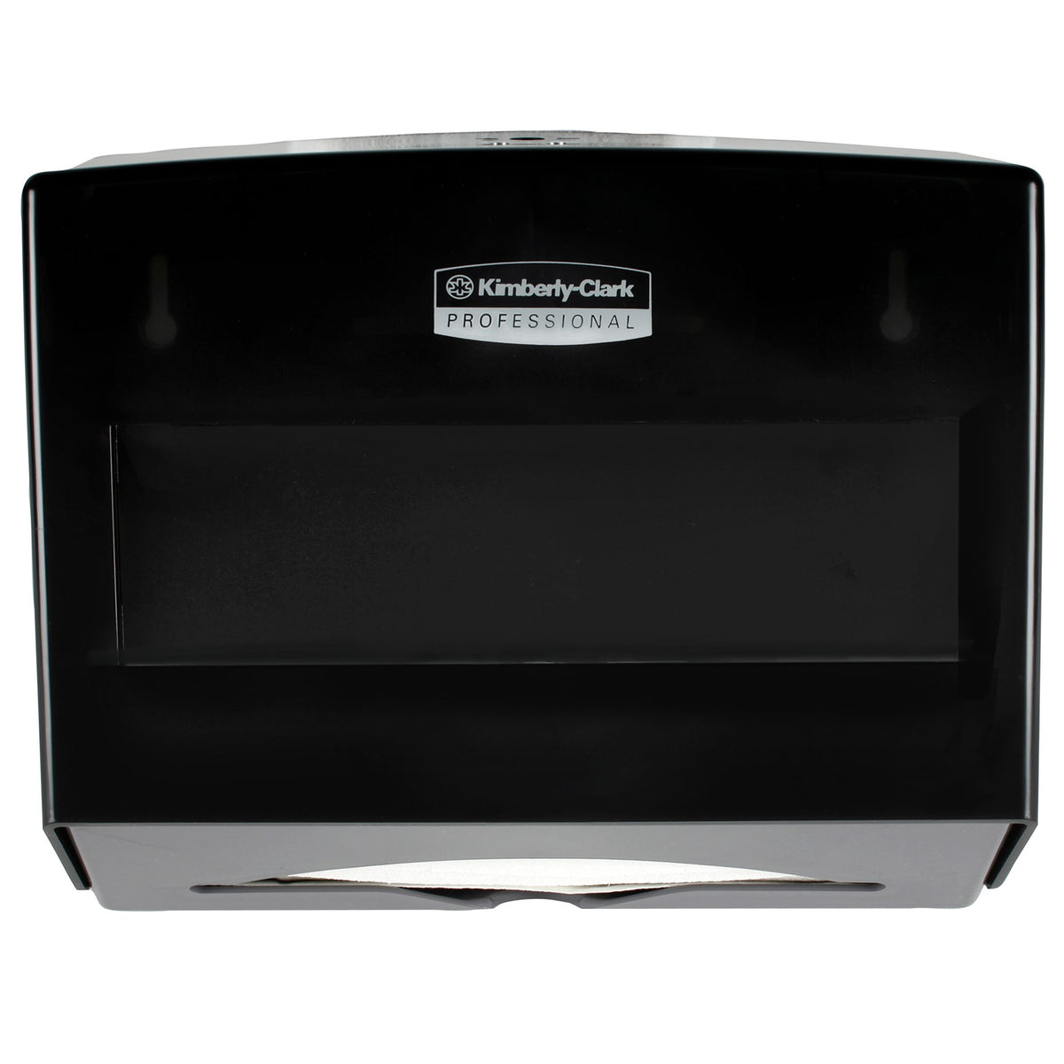 Paper Towel Dispenser K-C PROFESSIONAL SCOTTFOLD Smoke Plastic Manual Pull Wall Mount - Housekeeping>Dispensers>Housekeepi...