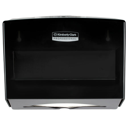 Paper Towel Dispenser K-C PROFESSIONAL SCOTTFOLD Smoke Plastic Manual Pull Wall Mount - Housekeeping>Dispensers>Housekeepi...