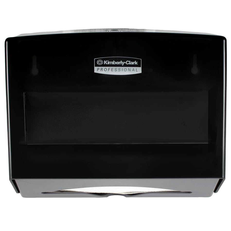 Paper Towel Dispenser K-C PROFESSIONAL SCOTTFOLD Smoke Plastic Manual Pull Wall Mount - Housekeeping>Dispensers>Housekeepi...