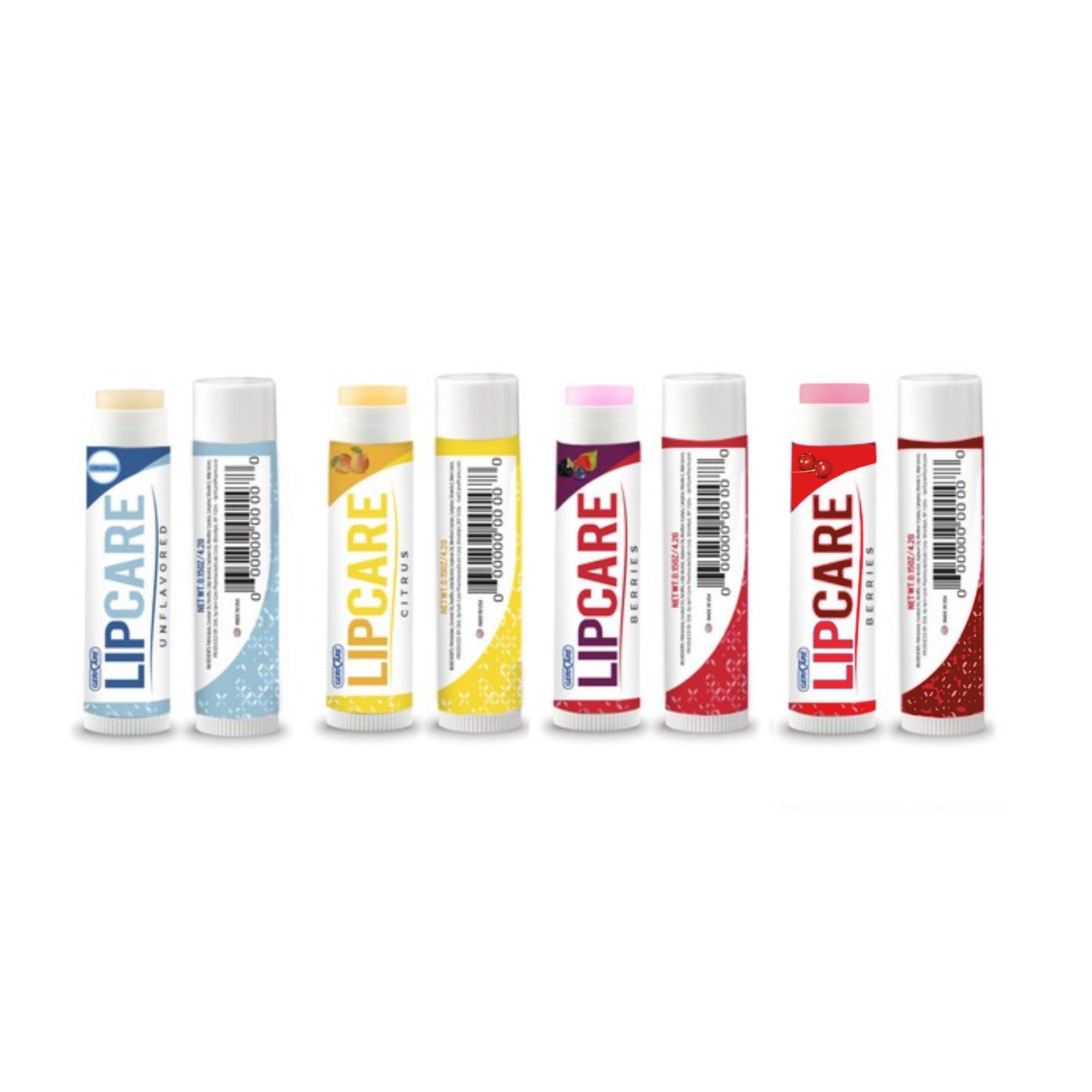 Geri-Care LipCare Lip Balm, Assorted Flavors - Personal Hygiene>Mouth Care>Lip Balm - Geri-Care