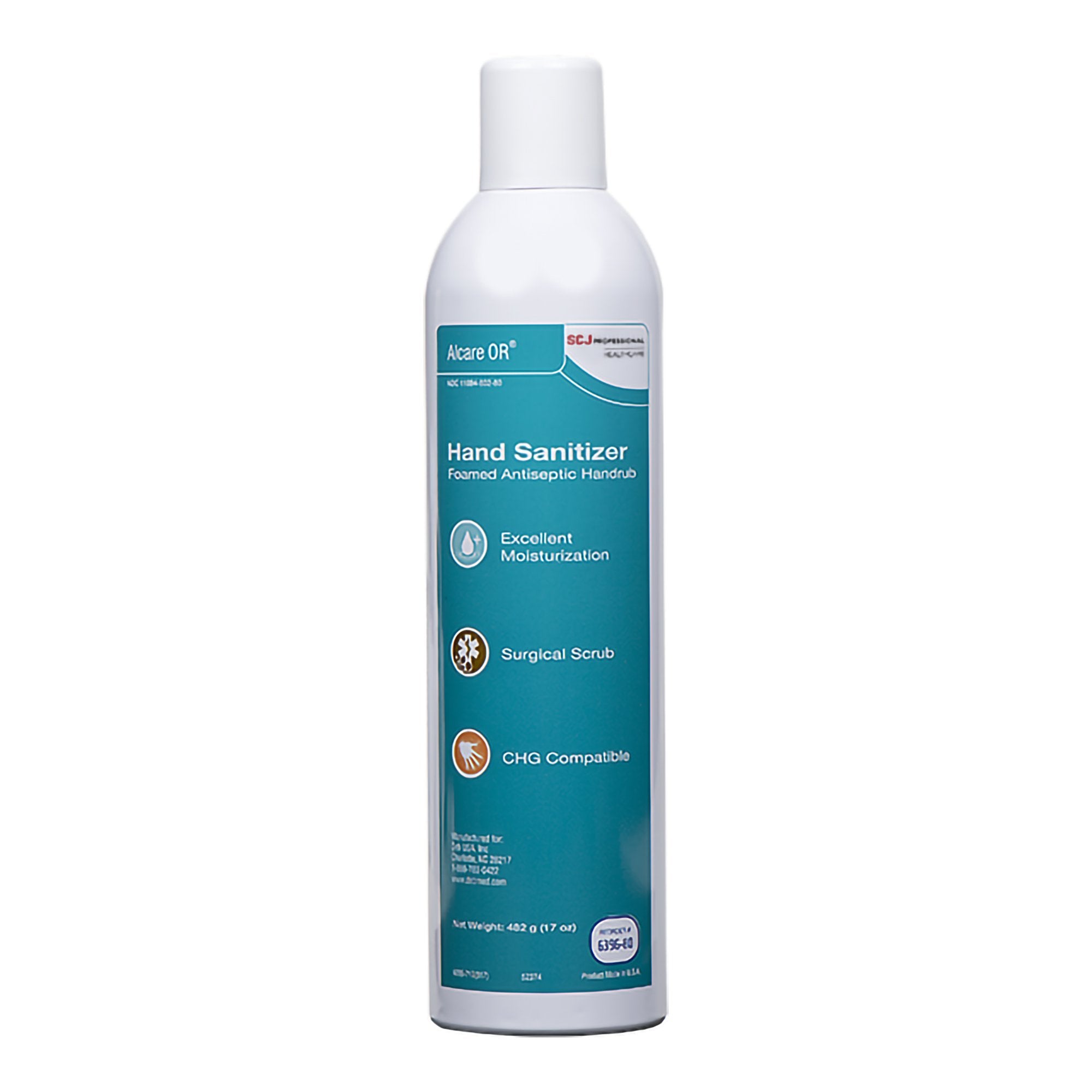 Alcare® OR Ethyl Alcohol Foamed Antiseptic Handrub, Aerosol Can - Personal Hygiene>Skin Care>Hand Sanitizers - SC Johnson...