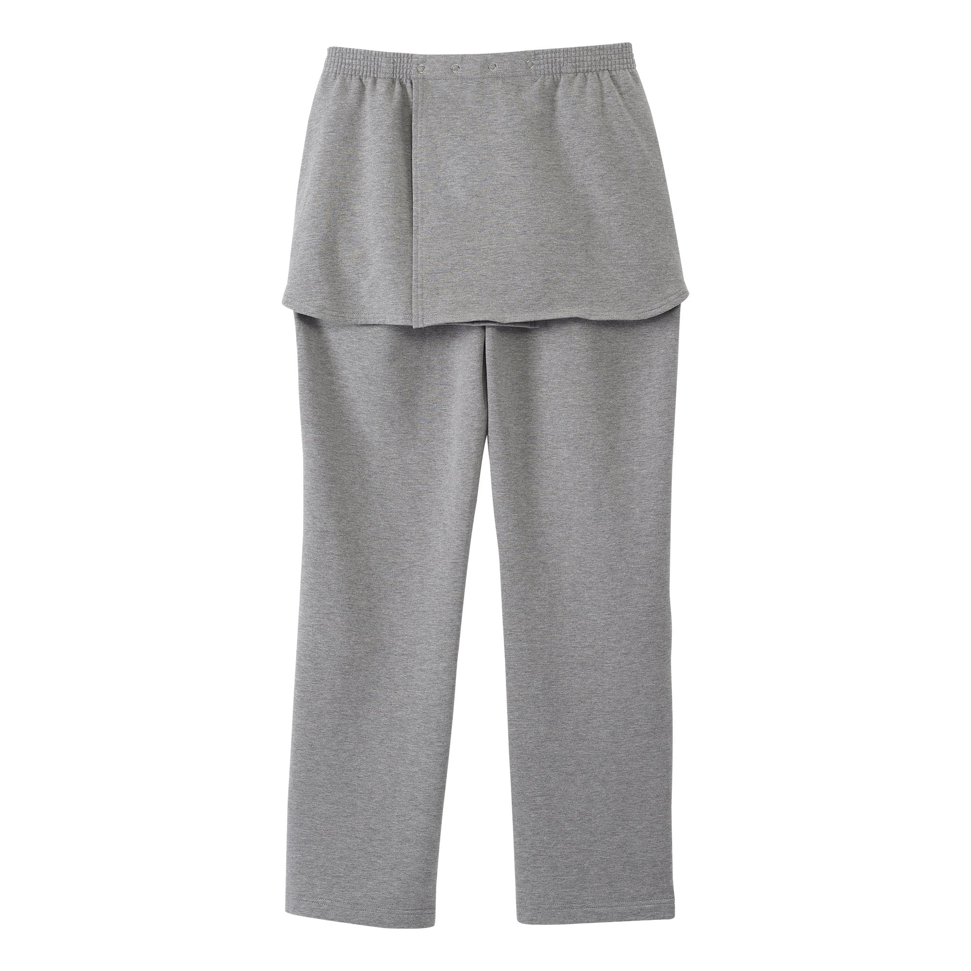 Adaptive Pants Silverts® Open Back X-Large Heather Gray Female