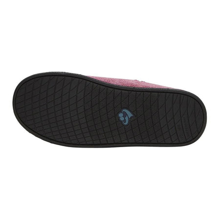 Silverts® Women's Double Extra Wide Easy Closure Slippers, Dusty Rose, Size 7