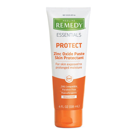 Skin Protectant Medline Remedy® Essentials Protect 4 oz. Tube Unscented Paste CHG Compatible - Personal Hygiene>Skin Care>...