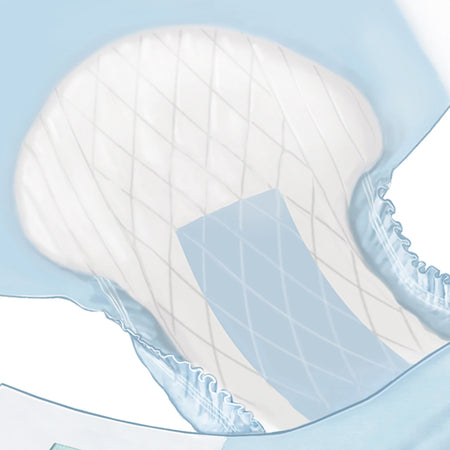 Wings™ Plus Hook & Loop Quilted Heavy Absorbency Incontinence Brief, Extra Large
