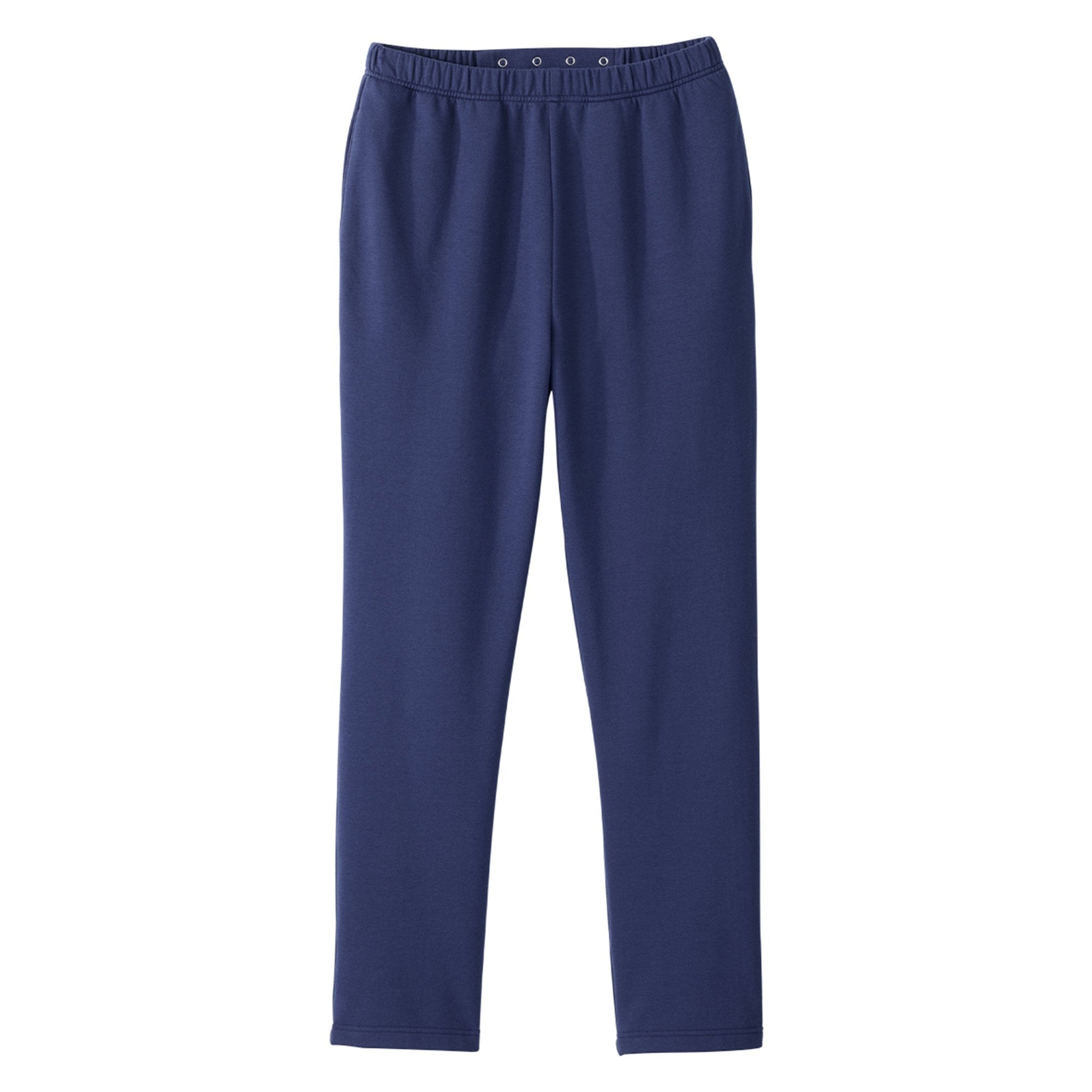 Adaptive Pants Silverts® Open Back 2X-Large Navy Blue Male
