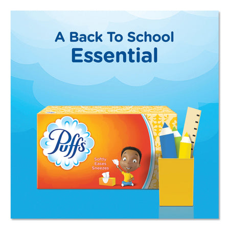 Puffs® Facial Tissue White 8-1/5 X 8-2/5 Inch 180 Count