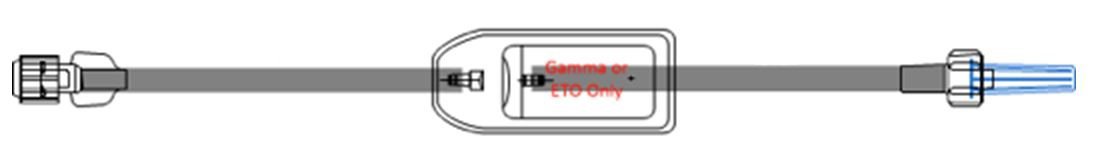 IV Extension Set ICU Macro Bore 8 Inch Tubing With Filter Sterile