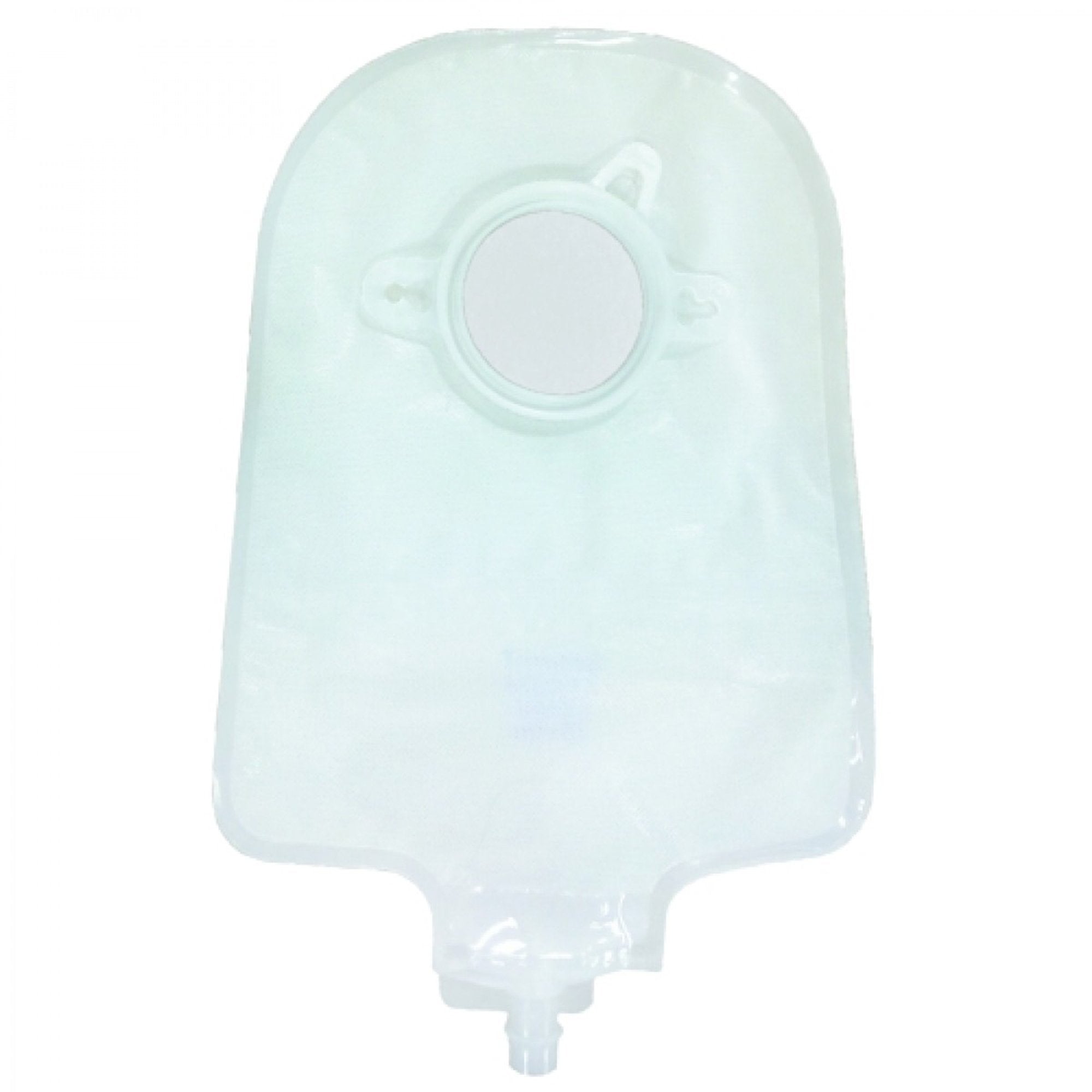 Securi-T™ Two-Piece Drainable Transparent Urostomy Pouch, 9 Inch Length, 1½ Inch Flange