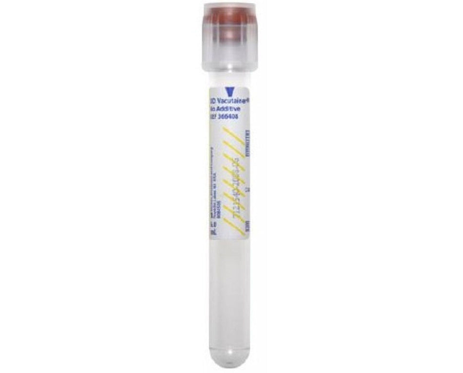 BD Vacutainer® No Additive (Z) Plus Secondary Tube Plain 6 mL BD Hemogard™ Closure Polyethylene Terephthalate (PET) Tube